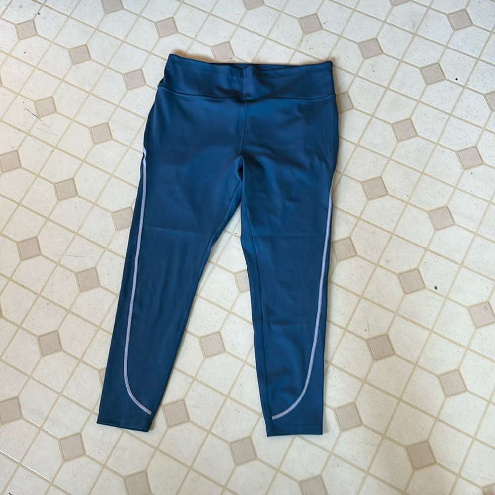 Peloton leggings womens XL Blue Gently used